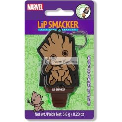   Lip Smacker Marvel Wächter der Galaxie Lippenbalsam für Kinder mit Marvel Schlüsselanhänger in Eis am Stiel Form, angereichert mit Rizinusöl, Groot Bier Float, Groot Schlüsselanhänger Lippenbalsam