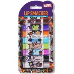   Lip Smacker Marvel Die Wächter der Galaxie Lippenbalsam, leicht aufzutragen für Kinder, angereichert mit Rizinusöl, Partyset