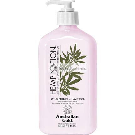 Australian Gold Hemp Nation Feuchtigkeitscreme mit wilden Beeren und Lavendel, 535ml