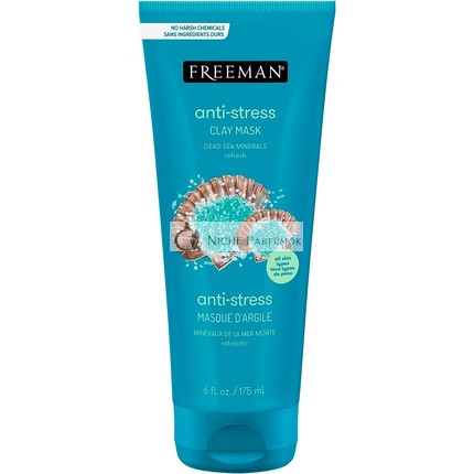 Freeman Feeling Beautiful Anti-Stress Holt-tengeri Ásványi Agyagmaszk, 175ml