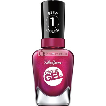 Sally Hansen Miracle Gel körömlakk Mad Women Pink 500, 14.7ml