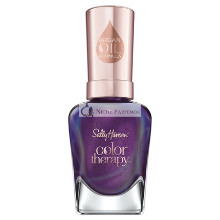 Sally Hansen Color Therapy Körömlakk - 402 Plum Euphoria Shimmering Purple, 14.7 ml