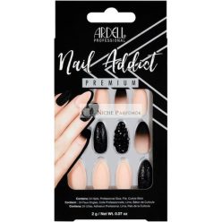 Ardell Addict Fekete Stud & Rózsaszín Ombre, 1 db