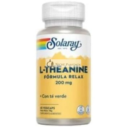 L-Theanin 200mg 45 Vegetarische Kapseln Packung mit 3