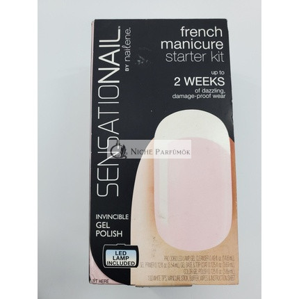 SensatioNail Gel Nagellack Starter-Kit Sheer Pink mit LED-Nagellampe - 10 Maniküren