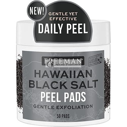 Hawaiian Black Salt Peel Pad, Kíméletes Hámlasztás
