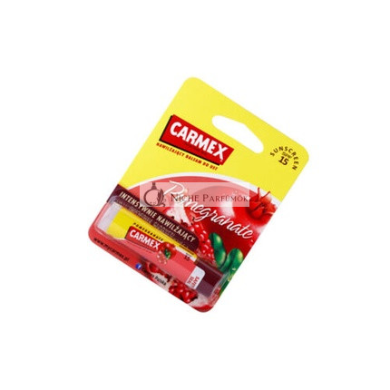 Carmex Hidratáló Ajkbalzsam Stift Gránátalma SPF 15, 4,25g