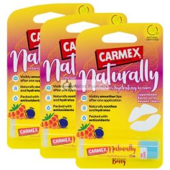   Carmex NATURALLY Beeren Lippenbalsam, natürliche feuchtigkeitsspendende Stift