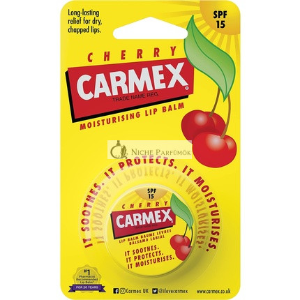 Carmex Cseresznye Hidratáló Ajakbalzsam SPF15 - 7,5g