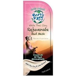Earth Kiss Fehér Thai Agyag Megújító Maszk, 17g