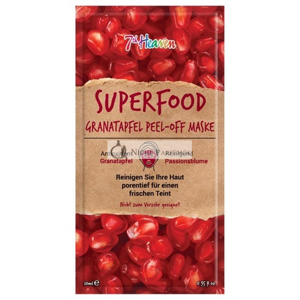 Superfood Peel-Off Granatapfelmaske 7th Heaven