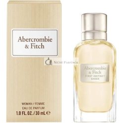   Abercrombie & Fitch First Instinct Sheer Eau De Parfum Spray Nőknek, 30 ml