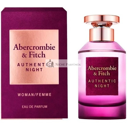 Autentikus Night Abercrombie és Fitch Nőknek, 50 ml EDP