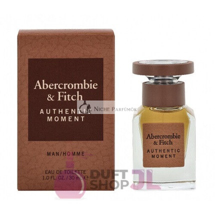Abercrombie & Fitch Authentic Moment Herren Eau De Toilette Spray 30ml