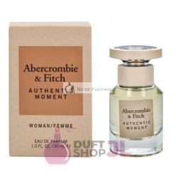   Abercrombie & Fitch Authentic Moment Női Eau De Parfum Spray, 30ml