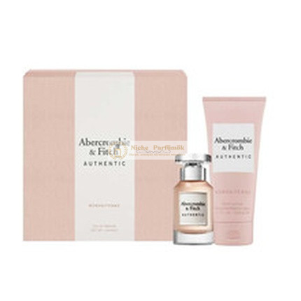 Abercrombie & Fitch Authentic Woman Geschenkset - Eau De Parfum 50 Ml und Körperlotion 200 Ml