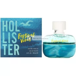 Hollister Festival Vibes Herren Eau de Toilette, 100 ml