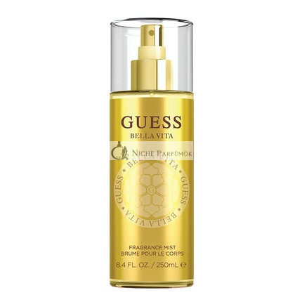 Guess Bella Vita Parfüm Testpermet Nőknek, Gyümölcsös, 250ml