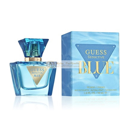 GUESS Seductive Blue Női Eau de Toilette Parfüm Spray, 29.57 ml