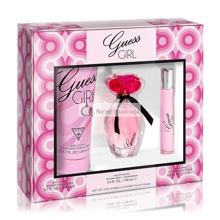 GUESS Girl Eau de Toilette Parfüm Spray, Utazó Spray, & Testápoló