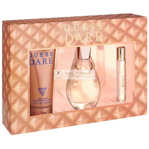 Guess Dare Eau de Toilette Szett, 100ml, 15ml és Testápoló 200ml