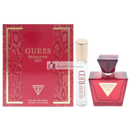 Guess Seductive Red Női Ajándék Szett 50ml Edt Spray és 15ml Edt Spray
