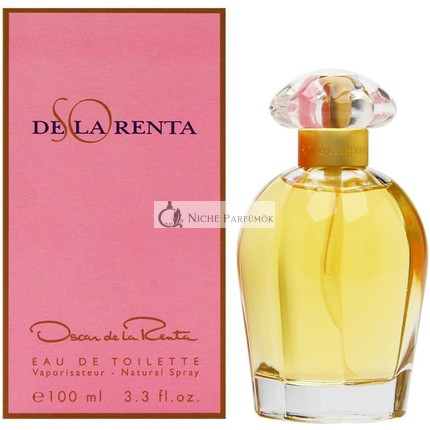 SO DE LA RENTA Eau de Toilette Spray nőknek, 100ml