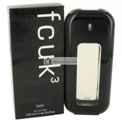 Fcuk 3 Eau De Toilette Spray, 100ml für Männer