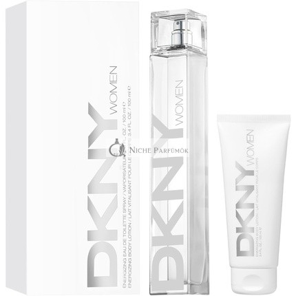 DKNY Damen Geschenkset Eau De Toilette 100 ml und Körperlotion 100 ml