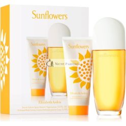   Elizabeth Arden Sunflowers Szett, 100 ml Eau de Toilette + 100 ml Testápoló