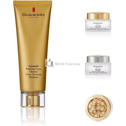Elizabeth Arden Ceramide Lift & Firm Regime Kit für glattere, festere Haut, 1 Stück