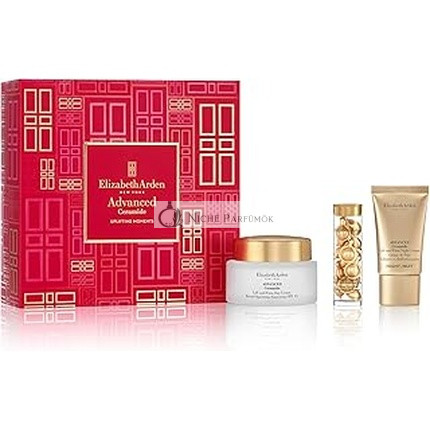 Elizabeth Arden Ceramid Lift és Firm Krém Ifjúságmegújító Szett 3 Darab, 100 ml