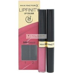 Max Factor Lipfinity Lippenfarbe, 040 Lebhaft, 2.3ml/1.9g