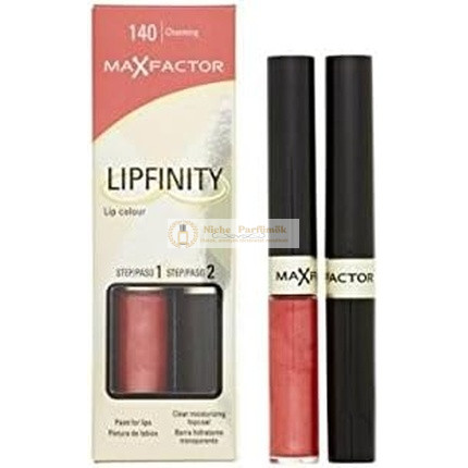 Max Factor Lipfinity Ajakfesték 140 Charming Clear, 2 db