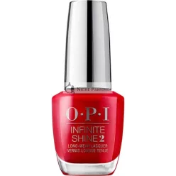   OPI Infinite Shine Hosszantartó Körömlakk 2. Lépés Nagy Almás Piros, 15ml