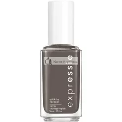   essie expressie Gyorsan Száradó Vegán Körömlakk Nincs Idő Helyi Tompa Szürke
