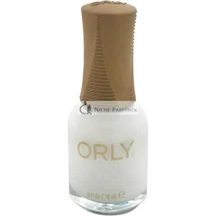 Orly körömlakk Pointe Blanche 18ml - Fehér/Rózsaszín