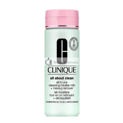 Clinique All About Clean All-in-One Reinigungsmilch für Mischhaut und fettige Haut, 200ml