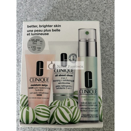 Clinique Better Brightening Bőrápoló Háromrészes Készlet