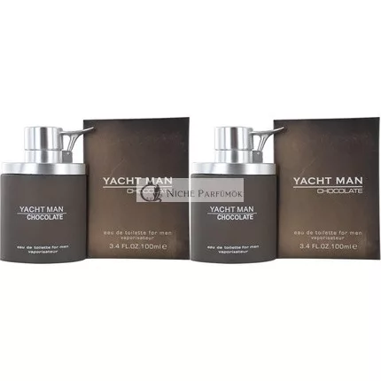 Myrurgia Yacht Man Eau De Toilette Spray für Männer Chocolate, 100ml