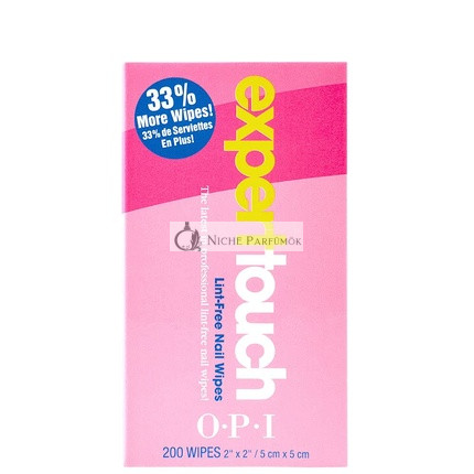 OPI Expert Touch fusselfreie Nageltücher, 200 Stück