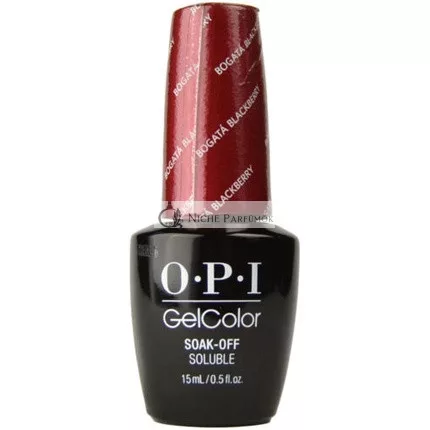 Körömlakk Bogota Fekete Blackberry Opi Lila 15ml