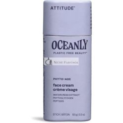   ATTITUDE Oceanly Arckrém Stift EWG Ellenőrzött, Műanyagmentes, Növényi és Ásványi Alapú Összetevők, Vegán Bőrápolási Termékek, PHYTO AGE Illatmentes 8,5 g