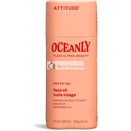 ATTITUDE Oceanly Gesichtsöl-Stick EWG Überprüfte Pflanzen- und Mineralische Inhaltsstoffe Vegane Hautpflegeprodukte PHYTO OIL Duftfrei, 8,5 Gramm