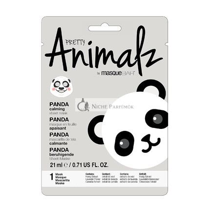 Pretty Animalz Panda Arcmaszk