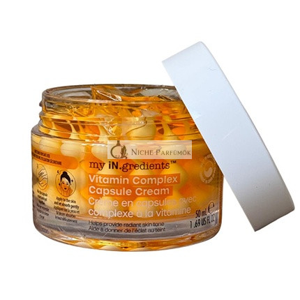 Masquebar Ragyogó Krém C-vitaminnal Vitamin Komplex Kapszulás Krém - 50 Ml