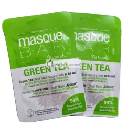 Mask Bar 99% Naturals Grüntee-Blattmaske