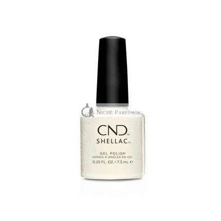 CND Shellac Gél Körömlakk Hosszan Tartó Szín Kanyargós Ecsettel, 7,5 ml
