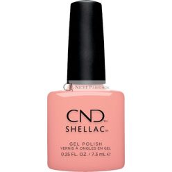   CND Shellac UV Körömlakk Sunrise Energy, félig átlátszó Jelly Hatás, No. 467 Apricot, 7,5 ml