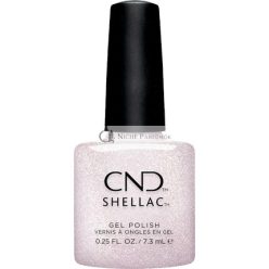   CND Shellac Éjszakai Csillogás Félig Áttetsző Arany Csillám UV Körömlakk Gleam & Glow Kollekció